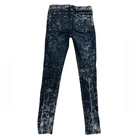 rag & bone Women's Skinny Jeans - Dark Blue - Picture 2 of 8